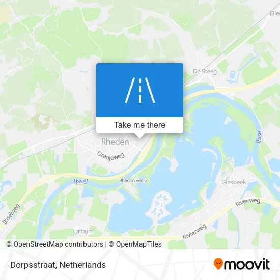 Dorpsstraat map
