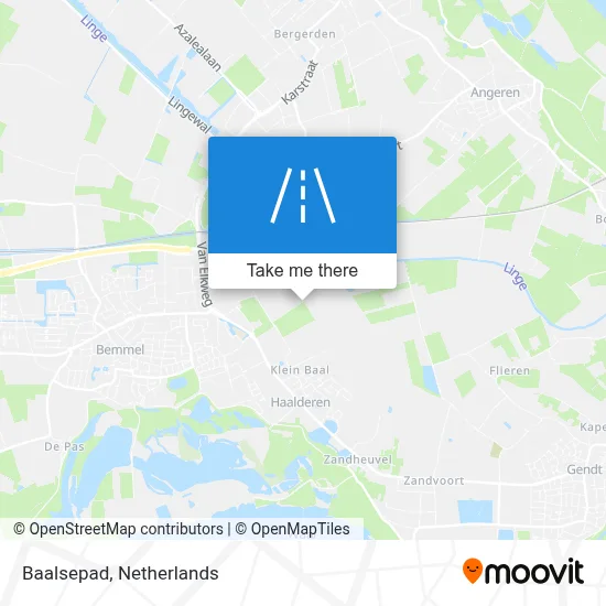 Baalsepad map