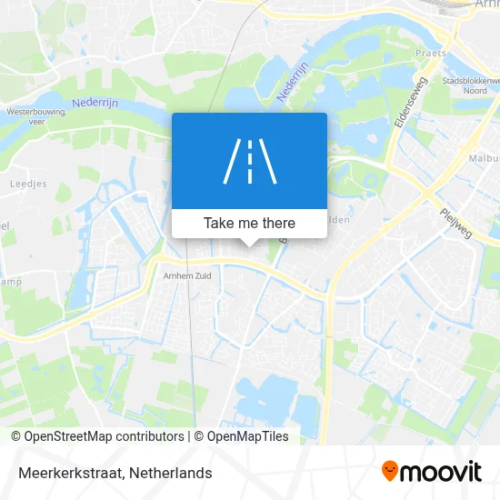 Meerkerkstraat map
