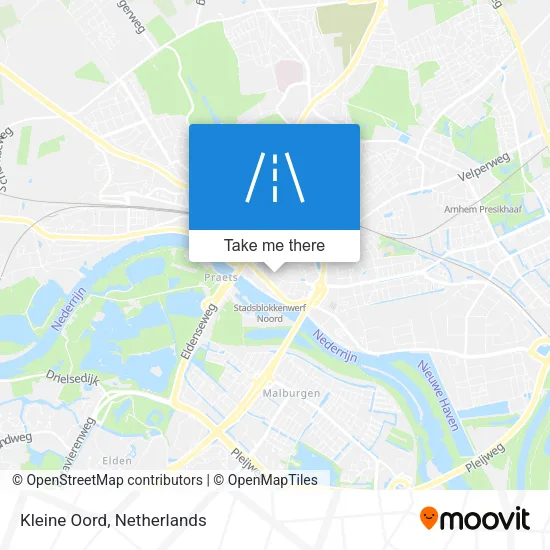 Kleine Oord map