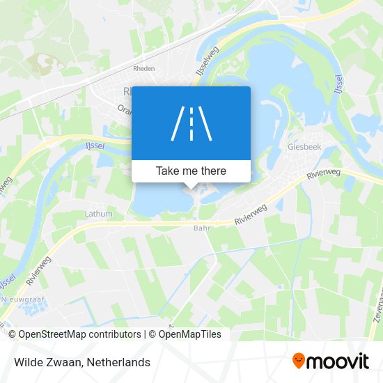 Wilde Zwaan map