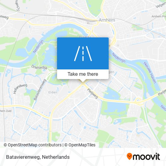 Batavierenweg Karte