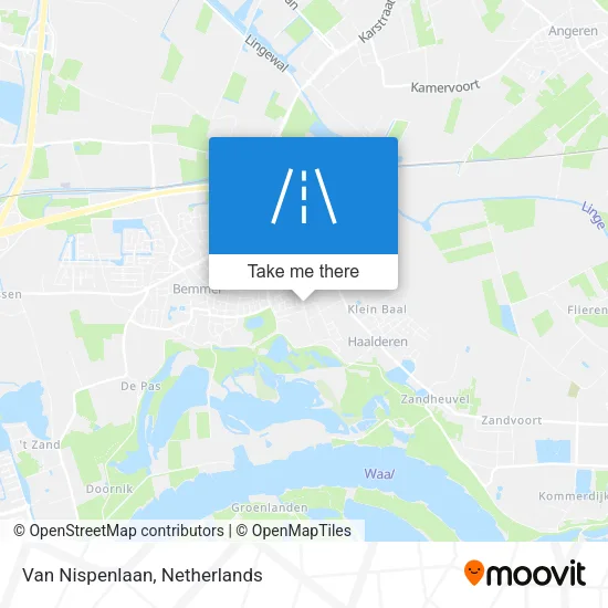Van Nispenlaan map