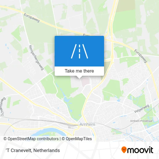 'T Cranevelt map