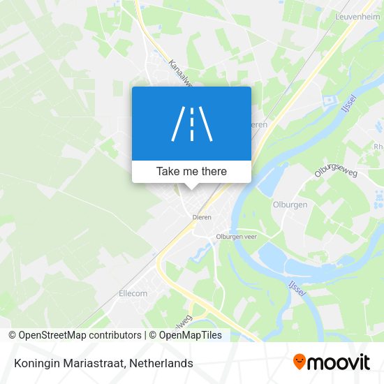 Koningin Mariastraat map