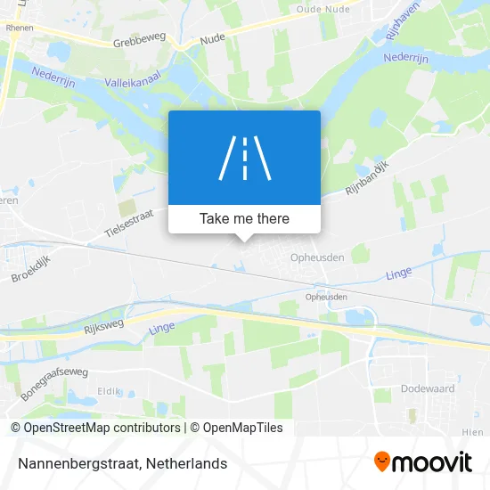 Nannenbergstraat map