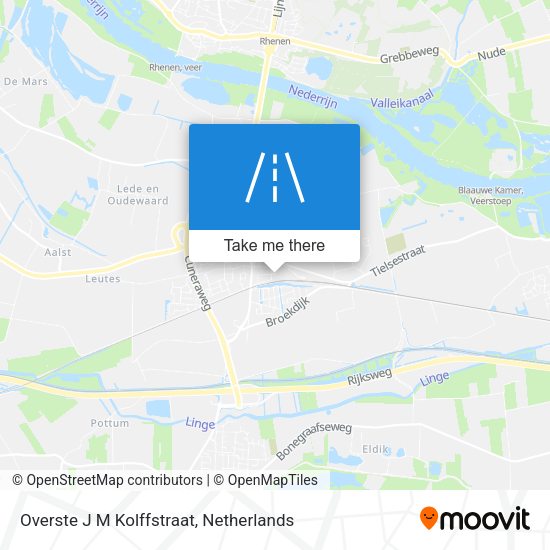 Overste J M Kolffstraat map