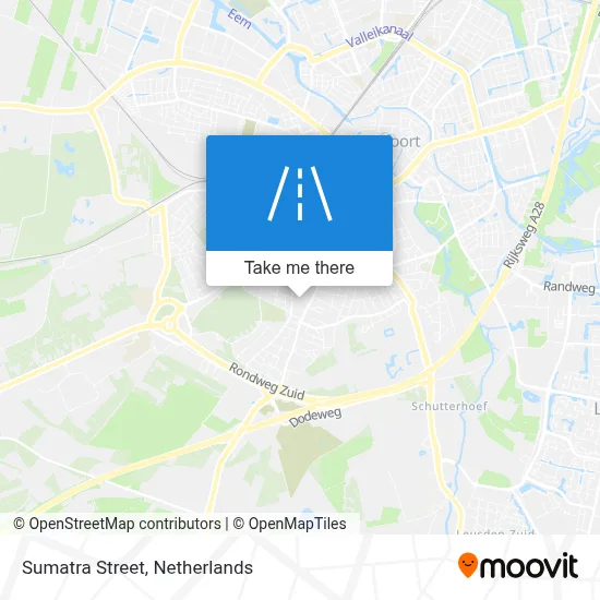 Sumatrastraat map