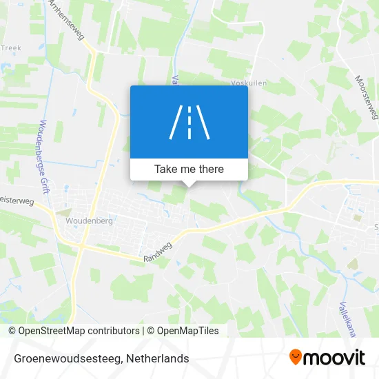 Groenewoudsesteeg map