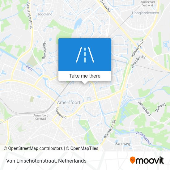 Van Linschotenstraat map