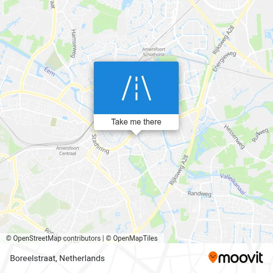 Boreelstraat map