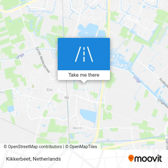 Kikkerbeet map