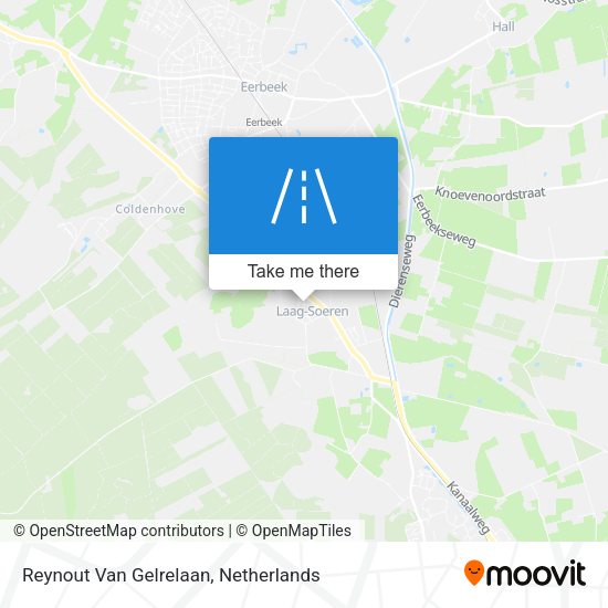 Reynout Van Gelrelaan map