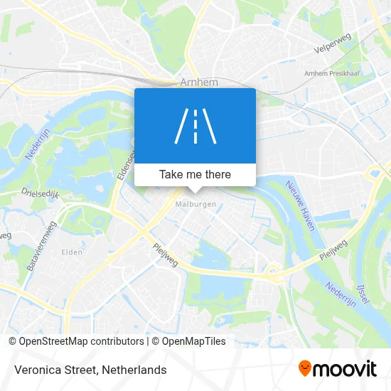 Veronicastraat map