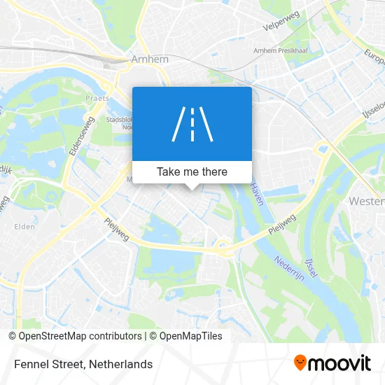 Venkelstraat map