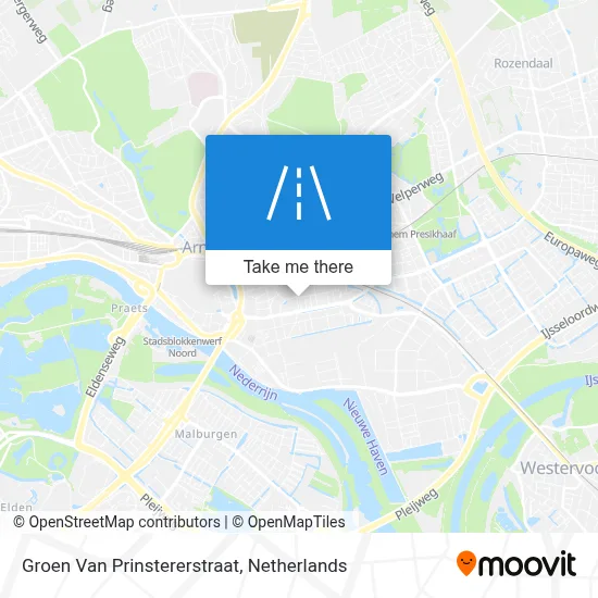 Groen Van Prinstererstraat map