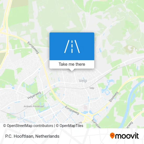 P.C. Hooftlaan map