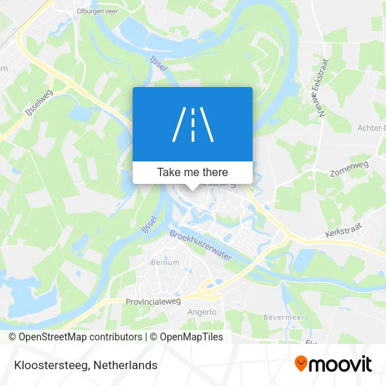 Kloostersteeg map
