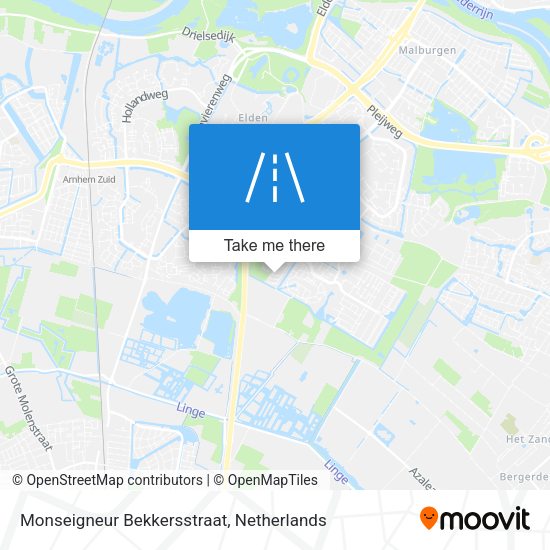 Monseigneur Bekkersstraat map