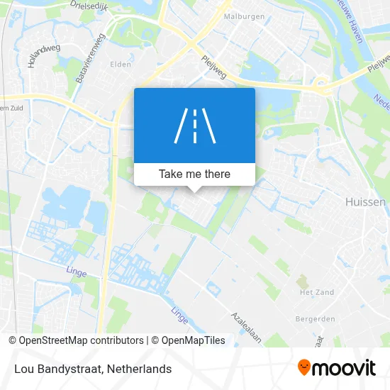 Lou Bandystraat map