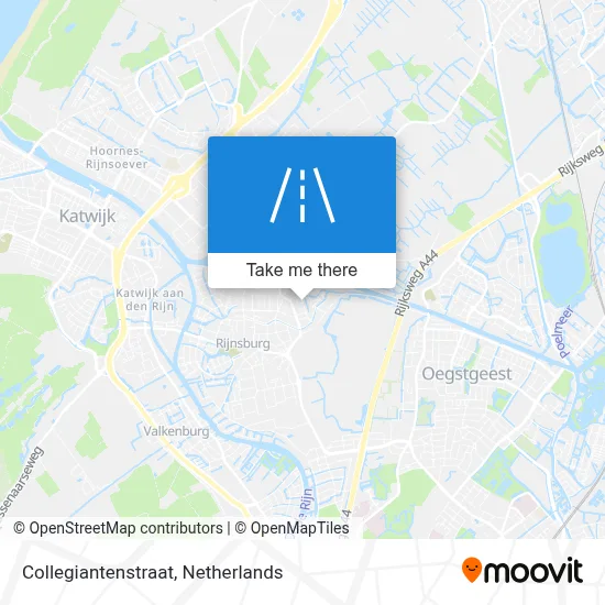Collegiantenstraat map
