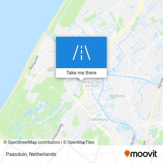 Paasduin map
