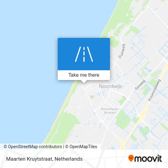 Maarten Kruytstraat map