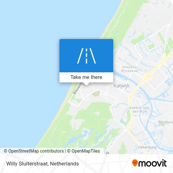 Willy Sluiterstraat map