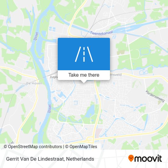 Gerrit Van De Lindestraat map