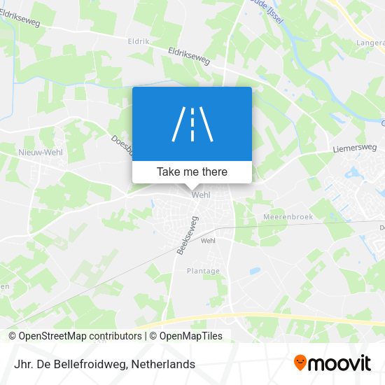 Jhr. De Bellefroidweg map