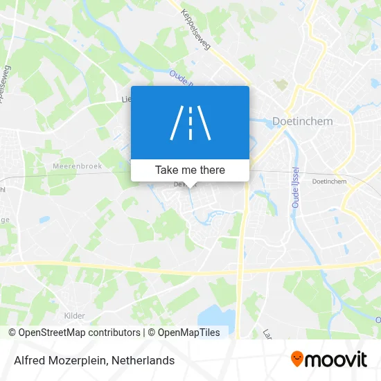 Alfred Mozerplein map