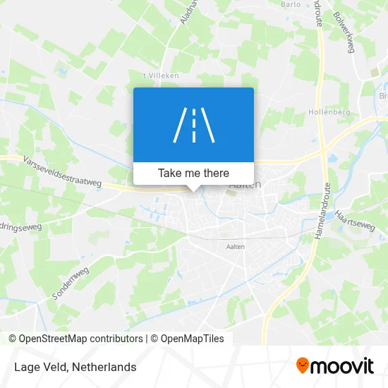 Lage Veld map