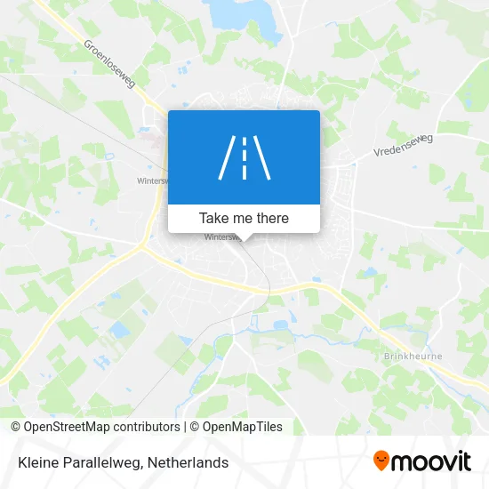 Kleine Parallelweg map