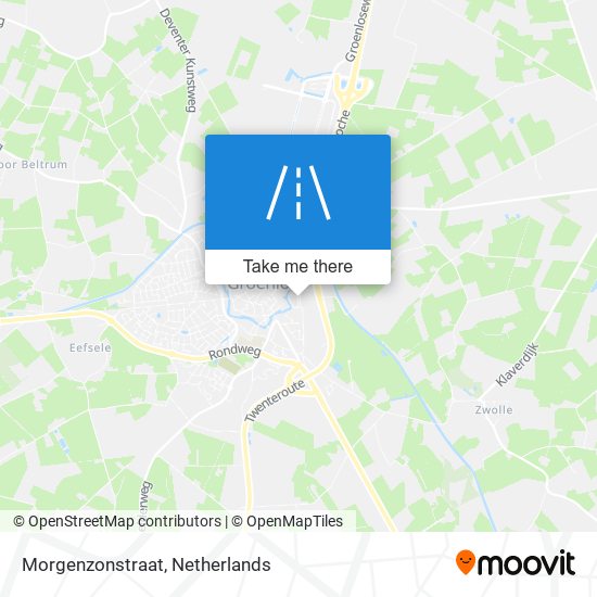 Morgenzonstraat map