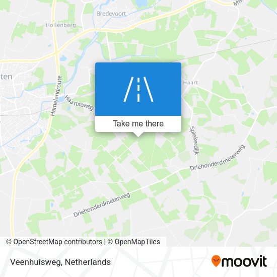 Veenhuisweg map