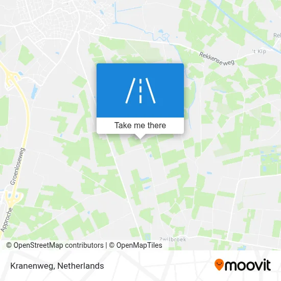 Kranenweg map
