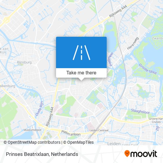 Prinses Beatrixlaan map