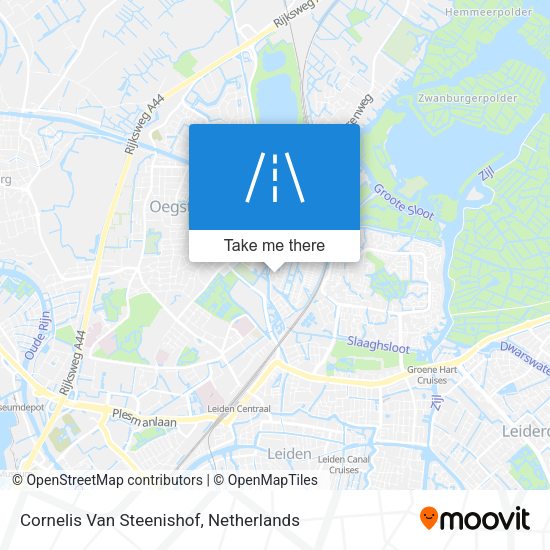 Cornelis Van Steenishof map