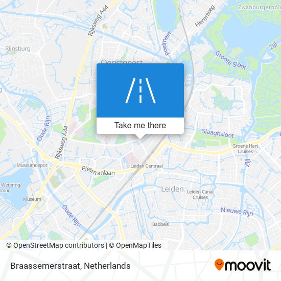 Braassemerstraat map