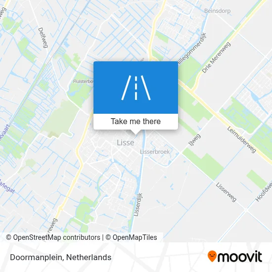 Doormanplein map