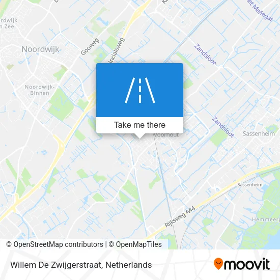 Willem De Zwijgerstraat map