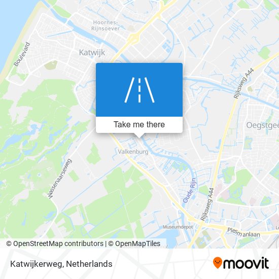 Katwijkerweg map