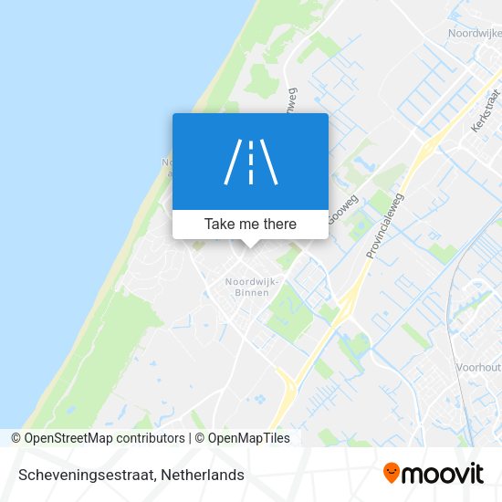 Scheveningsestraat map