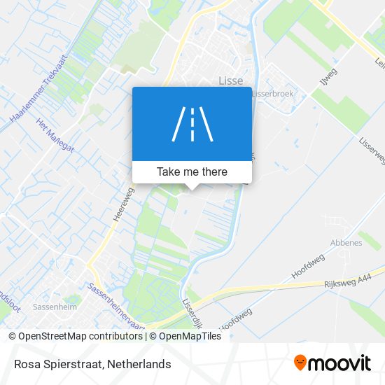 Rosa Spierstraat map