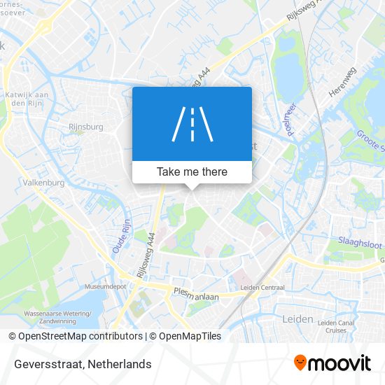 Geversstraat map