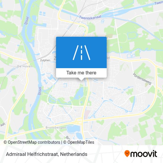 Admiraal Helfrichstraat map