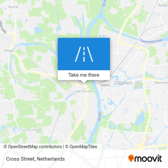 Dwarsstraat map