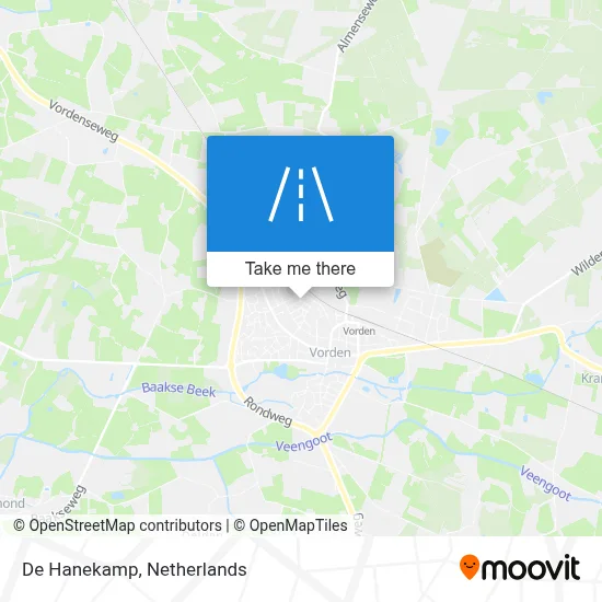 De Hanekamp map