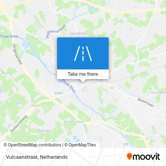 Vulcaanstraat map