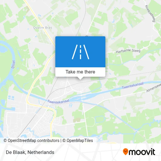 De Blaak map